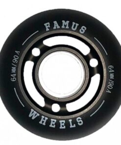 FAMUS 64mm Black / Black core
